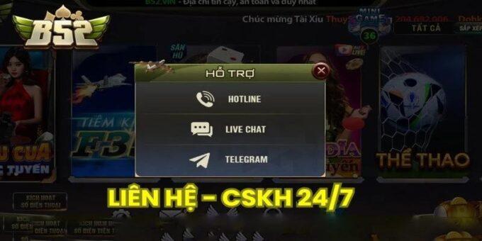 Liên Hệ Với B52 Club